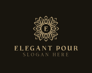 Stylish Elegant Florist logo design