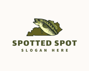 Kentucky Spotted Bass logo design