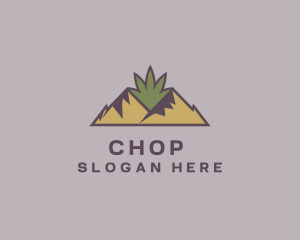 Mountain - Mountain Cannabis Weed logo design