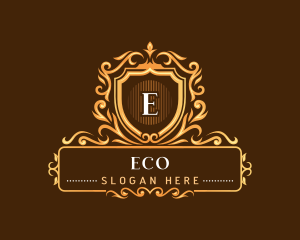 Luxury Floral Crest Logo