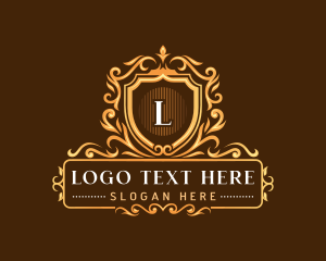 Luxury - Luxury Floral Crest logo design