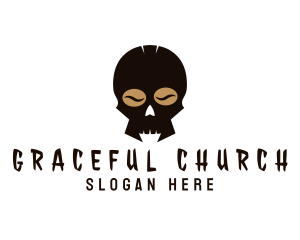 Rock Band - Coffee Bean Skull logo design