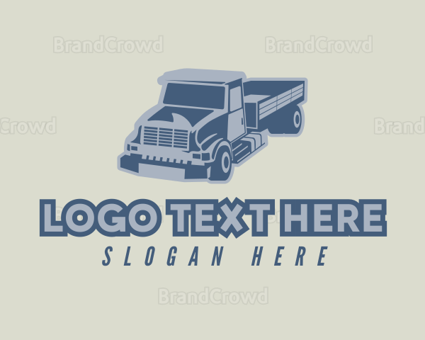 Retro Dump Truck Construction Logo | BrandCrowd Logo Maker