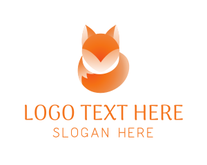 Enterprise - Orange Fox Tail logo design