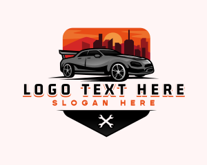 Car - City Car Detailing logo design