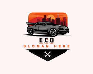 Car Wash - City Car Detailing logo design