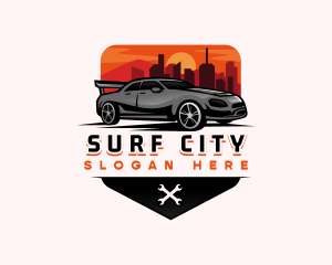 City Car Detailing logo design