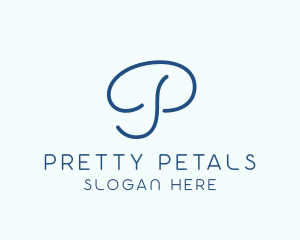 Dainty Handwritten Curly logo design