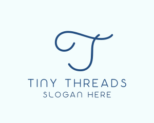 Dainty Handwritten Curly logo design