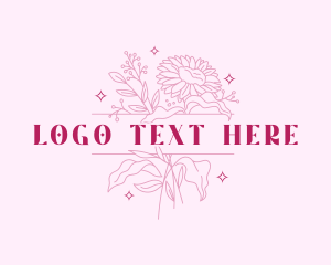 Boutique - Flower Beauty Boutique logo design