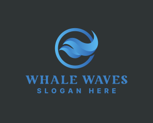 Beach Resort Wave logo design