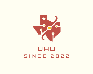 Developer - Texas Online Tech Map logo design