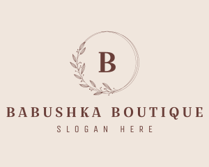 Floral Fashion Boutique Studio logo design