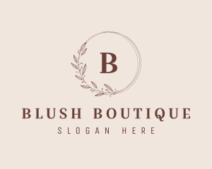 Floral Fashion Boutique Studio logo design