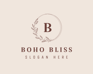 Floral Fashion Boutique Studio logo design