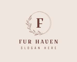 Floral Fashion Boutique Studio logo design