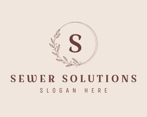 Floral Fashion Boutique Studio logo design