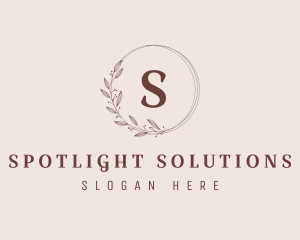 Floral Fashion Boutique Studio logo design