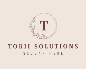 Floral Fashion Boutique Studio logo design