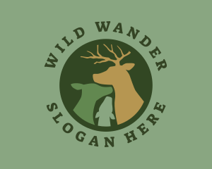 Wild Buck Nature logo design