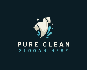 Clean Shirt Laundry logo design