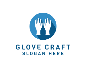 Gloves - Hand Rubber Gloves logo design