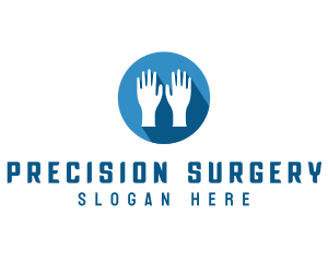 Medical Surgical Gloves logo design