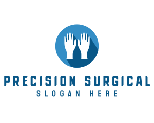Surgical - Medical Surgical Gloves logo design