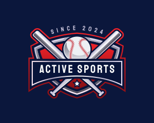 Sports - Baseball Sports League logo design