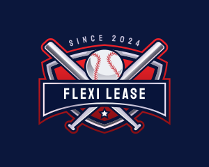 Baseball Sports League logo design