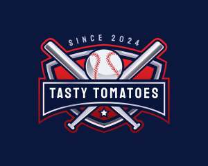 Baseball Sports League logo design