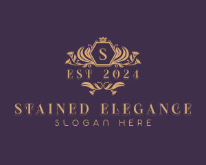 Floral Wedding Event logo design