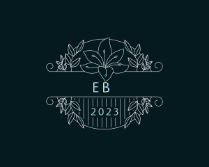 Luxury Floral Event Logo