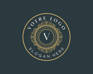 Luxury Elegant Ornament Logo