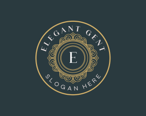 Luxury Elegant Ornament logo design