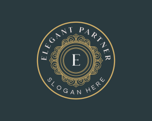 Luxury Elegant Ornament logo design