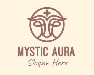 Mystical Goat Line logo design