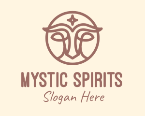 Mystical Goat Line logo design