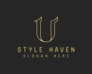 Stylist - Premium Luxury Letter U logo design
