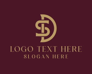 Letter Sd - Modern Professional Business logo design