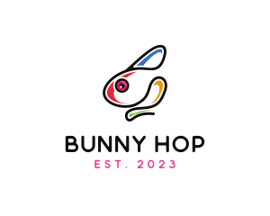 Bunny - Pet Bunny Rabbit logo design