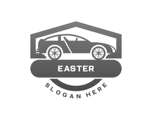 Sports Car Mechanic Logo