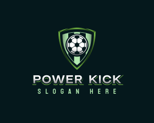 Kick - Soccer Sport League logo design