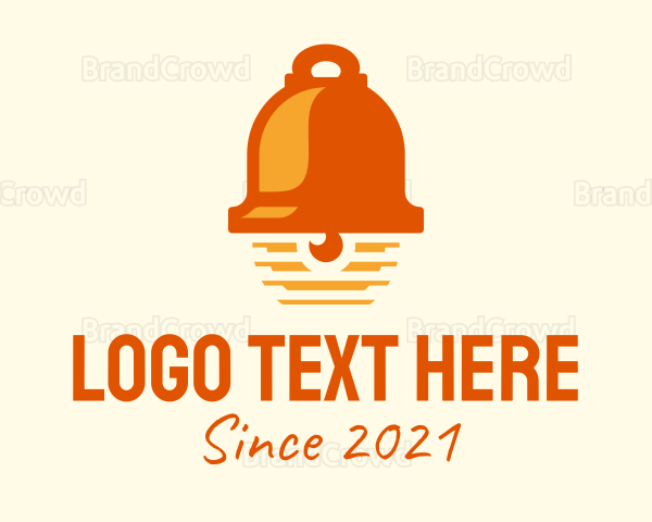 Orange Bell Ringer Logo