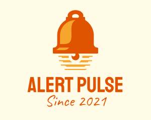 Notification - Orange Bell Ringer logo design