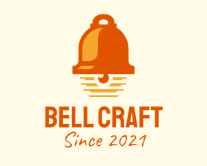 Bell - Orange Bell Ringer logo design