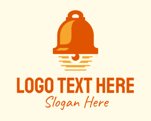 Orange Bell Ringer  Logo