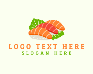 Food - Sashimi Asian Food logo design