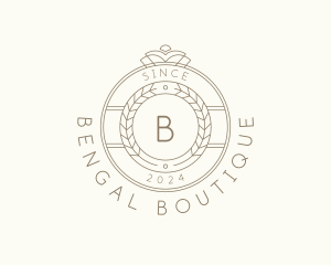 Upscale Crown Boutique logo design