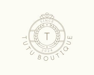 Upscale Crown Boutique logo design